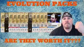 Hunting for Evolutions - 350K EVOLUTION PACKS -  NHL 19 - INSANE PULLS - Crosby Pull?
