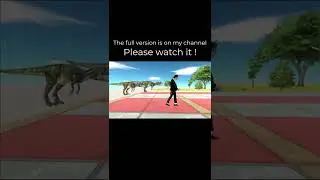 SPEED RACE Different Size Dinosaurs in a Block - Animal Revolt Battle Simulator #Shorts