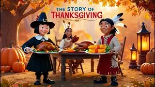 The Story of Thanksgiving: Origins, Traditions, and How It's Celebrated - Animated Story in English