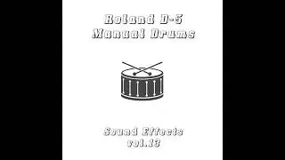 Roland D5 Drum Sound Effects - Free Sample Pack