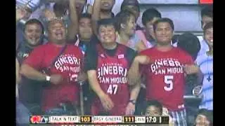 Mark Caguioa's 4Q entry - Ginebra enters the FINALS || Semis G5 - Ginebra vs Talk n Text || 05/12/13
