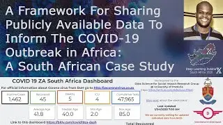 Vukosi Marivate - Using data science to inform the COVID-19 outbreak in Africa [IndabaX SA 2020]