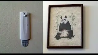 This is a 3M Command Sawtooth Picture Hanger - great for apartment walls