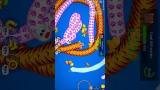 🐍Wormszone.io❤️ #001 Best Snake Gameplay #youtubeshorts #shortsWormszone.io❤️ #001