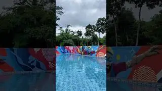 Menggambar bebas. #mural