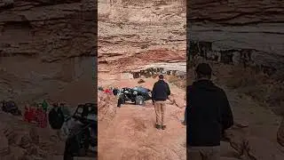 Hamburger Hill Kane Creek Moab Utah #offroad #jeepxj #jeep #moabutah #4x4jeep #4wheeling #fail
