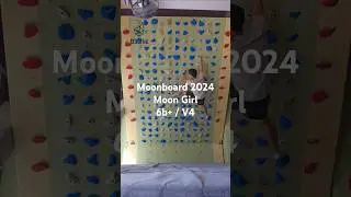 Moonboard Benchmark: Moon Girl (6b+ / V4)