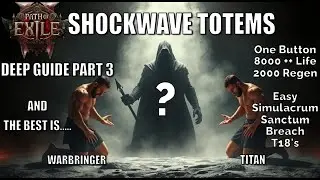 PoE 2 BUILD GUIDE Shockwave totems, FINAL FORM 8000 Life/2000 Life Regen ALL content Viable GEMLING!