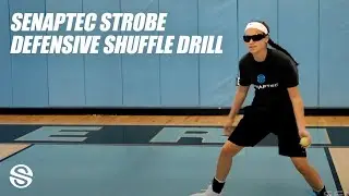 Defensive Shuffle with the Senaptec Strobe Training Eyewear | Senaptec