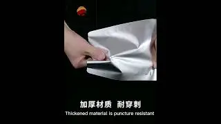 OEM factory pure aluminum foil vacuum food packaging bag fresh-keeping thickening compression bag