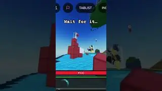 Block clutching in Roblox bridge duels lobby p2