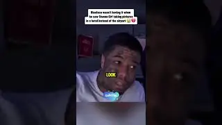Blueface was shocked when he saw Stunna girl at a hotel instead of the airport😭💔#blueface #shorts