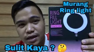 MURANG RING LIGHT SA SHOPEE ( Unboxing and Review ) | Mark Vargas #ringlight #shopee #MarkVargas