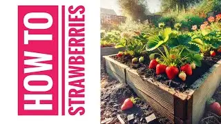 Let&rsquo;s Plant a Garden - How to grow Strawberries in a Lasagna Bed 🚩 with Kesser and Steen