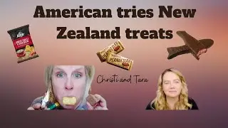 New Zealand snack taste test...American tries kiwi snacks!