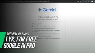 How to get Google AI Pro 1 year for FREE [TUTORIAL]
