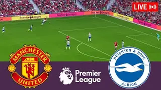 Manchester United vs Brighton Hove Albion LIVE. Premier League 2024/2025 Full Match - Video Games