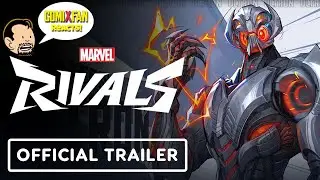 Comixfan reacts to the Marvel Rivals Ultron character trailer... and he's a healer?!🤖😲