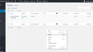 Sharepoint Calendar To Wordpress Add, Update and Delete