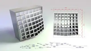 Algorithmic point attractor organizer Rhino & Grasshopper Parametric Architecture & Design