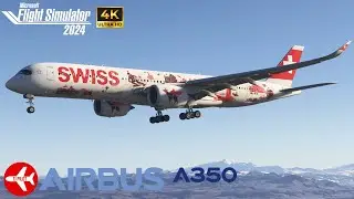 Epic Night Departure ✈️ | SWISS A350 | Boston–Zürich | VATSIM