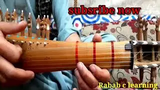 Rabab scale tampo practice