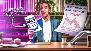 Vous Risquez De Perdre Votre Mon&eacute;tisation Twitch Si Vous ne Remplissez Pas Ce Formulaire DAC7