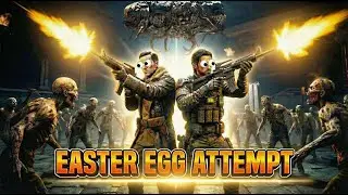 Two Idiots Attempt to BEAT the ASHES OF THE DAMNED EASTER EGG in Black Ops 7!!