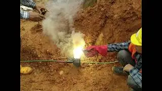 How to do exothermic welding earth rod with earth cable. #electricalengineering #earthingsystem
