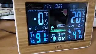 Домашняя метеостанция Fan Ju из Китая. GearBest Video on Sat Dec 15 10:32:11 GMT+02:00 2018