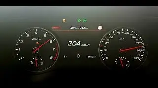 Kia Stinger GT 3.3 V6 T-GDI 4x4 8AT: acceleration 0 - 204 km/h