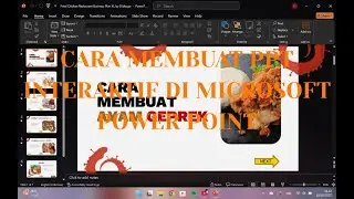 CARA MEMBUAT PPT INTERAKTIF MENGGUNAKAN MICROSOFT POWER POINT | UTS APD