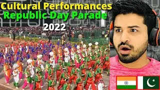 REACTION on Cultural performances by Children at Republic Day Parade 2022