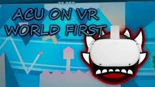 I BEAT AN EXTREME DEMON ON VR (WORLD FIRST)