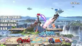 Ganondorf Ledge Recovery Showcase
