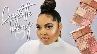 Charlotte Tilbury GLOWGASM Face Palettes Review + Try On Session | Kelsee Briana Jai