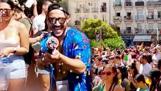 Europeans Beat the Dangerous Heat With Water Fights