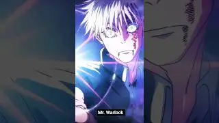 gojo edit #anime #jujutsukaisen #sukuna #gojo #mrwarlock ||Mr. Warlock||