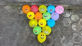 Popping balon! Eksperimen lempar balon ke balon 😅🥰😍| funny videos 21