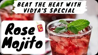 Rose Mojito | Virgin Mojito | How To Make Mojito | Mojito Recipe Non-Alcoholic | Mojito