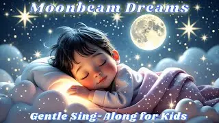 🌙 Moonbeam Dreams | Gentle Sing-Along for Kids