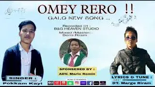 OMEY RERO | NEW GALO SONG | SINGER POKKAM KAYI | 2024