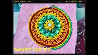 @beaded craft| moti ni pin |  hair charm 