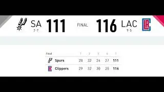 NBA Scores | 11-15-2018 (USA) | NBA Games Score