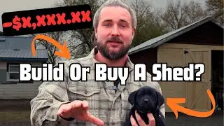 Building a Shed, Cost Breakdown - Rebuilding DIY or Buying new Home Depot Shed? Detailed Cost List