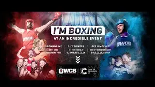MY UWCB CHARITY BOXING EVENT 18/03/23 for Cancer Research UK (compiled Photos and videos)