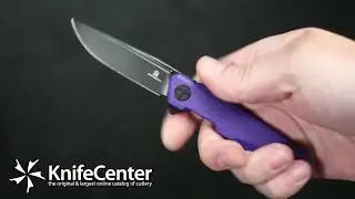 Bestech Knives Bestechman Ostap Hel Mini Dundee Double Detent Flipper Knife