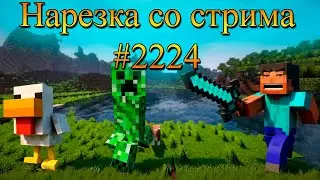 Нарезка со стрима #2224 | Minecraft