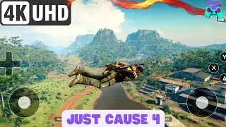 Just cause 4 gameplay on mobile [4k 60FPS]