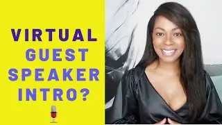 Guest Speaker Introduction